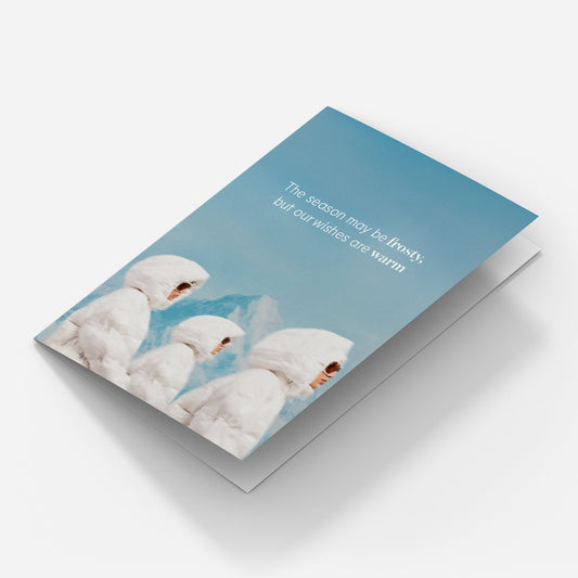 ‍Carte de vœux de Noël (intérieur vierge) (100% de réduction)