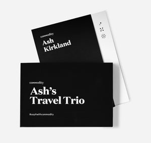 Le trio de voyage de Ash